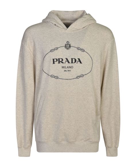 prada milano hoodie men